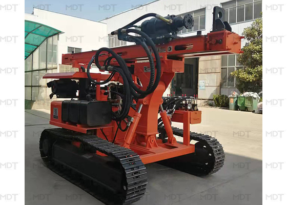 Rig Pengeboran Perayap Hidraulik Kedalaman 100m Teknik Mesin