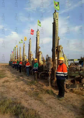 Mesin Bor Hidrolik Crawler Bored Pile Diameter 300mm