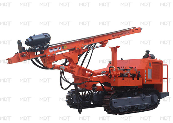 Rig Pengeboran Perayap Hidraulik 115mm Mesin Rig DTH Tekanan Udara Tinggi