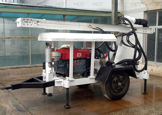 Mesin Bor Lubang Ledakan MDT-100 Diameter 140mm Tinggi Efisien