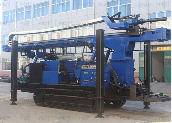 650m Deep MDT 650 Hidrolik Crawler Pengeboran Inti Rig