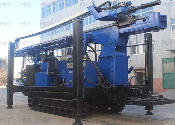 650m Deep MDT 650 Hidrolik Crawler Pengeboran Inti Rig