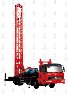 Rig Pengeboran Perayap Hidraulik Bersertifikat ISO9001 Kedalaman 260m