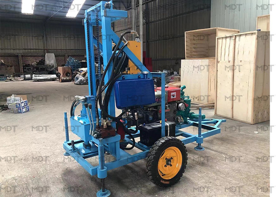 Rig Pengeboran Spindle 4000W Kedalaman 150m Untuk Pengeboran Pasir Darat
