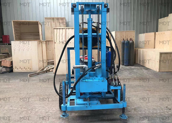 Rig Pengeboran Spindle 4000W Kedalaman 150m Untuk Pengeboran Pasir Darat