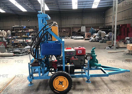 Rig Pengeboran Spindle 4000W Kedalaman 150m Untuk Pengeboran Pasir Darat