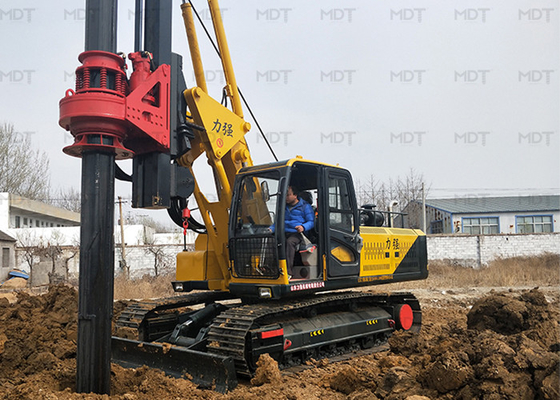 Rig Piling Rotary Hidraulik Kedalaman 30m 86KW Untuk Pondasi