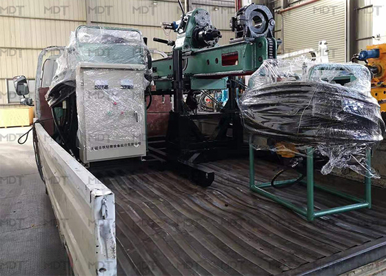 22KW 80m Anchor Drilling Rig Mesin Bor Hidrolik Crawler