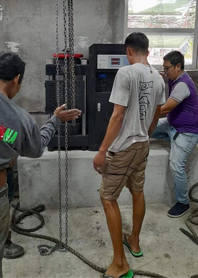Mesin Kompresi Beton Manual Mesin Uji Kompresi 2000 Kn
