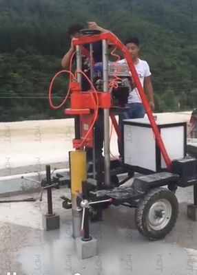 Mesin Kompresi Beton Tipe Trailer 700mm Untuk Pengujian Beton