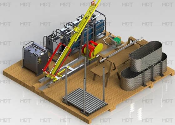 600m Kedalaman Mesin Rig Hidrolik Serbaguna Inti Sampel Rig Bor