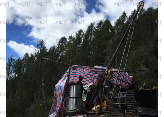 Rig Pengeboran Inti 350 Meter Portabel Untuk Investigasi Geoteknik