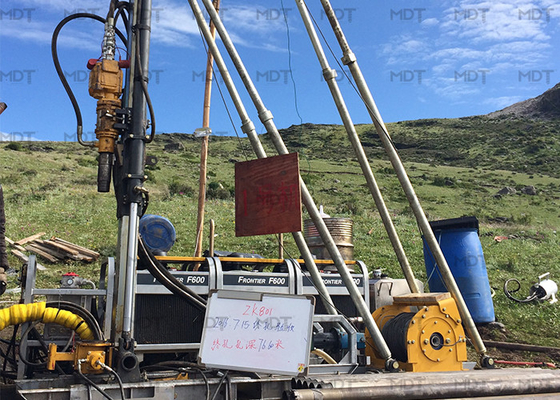 Rig Pengeboran Inti 350 Meter Portabel Untuk Investigasi Geoteknik