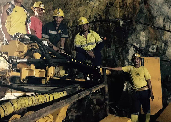 Mesin Pengeboran Terowongan 1000 Meter Hidrolik Rig Bor Berlian Bawah Tanah