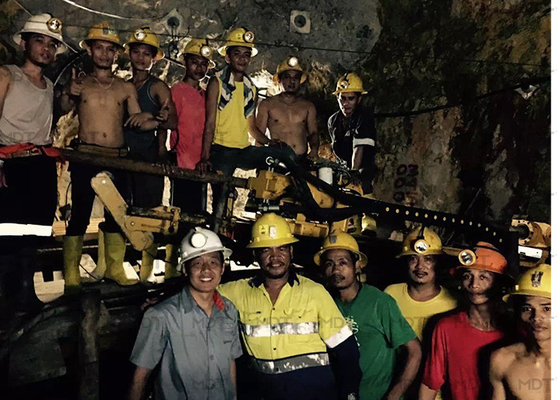 Mesin Pengeboran Terowongan 1000 Meter Hidrolik Rig Bor Berlian Bawah Tanah