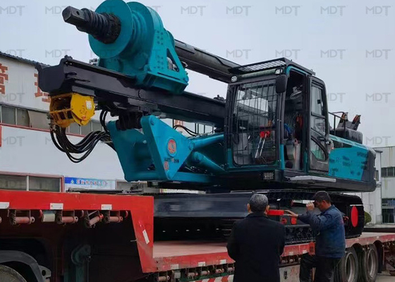 1600mm Lubang Bored Pile Drilling Machine Mesin Piling Hidrolik Serbaguna