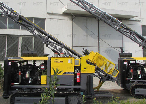 Rig Pengeboran Inti Kedalaman 1250m 1800rpm Rig Pengeboran Sumur Air Portabel