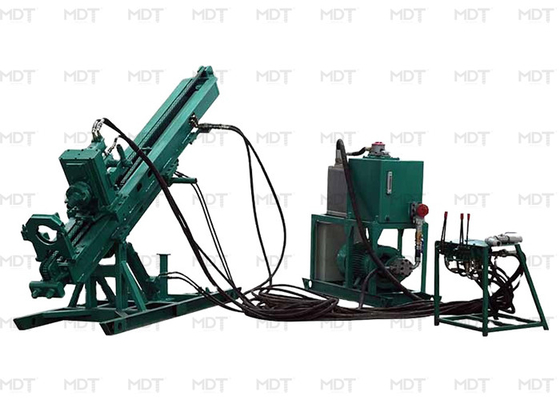 80m Deep 70rpm Anchor Drilling Rig Dapat Disesuaikan Untuk Grouting