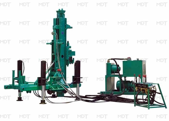 Rig Pengeboran Rotary Hidrolik Rekayasa Sudut 70rpm Dapat Disesuaikan