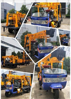Rig Pengeboran Spindle Geologis Hidrolik Mesin Pengeboran Lubang Bor Portabel