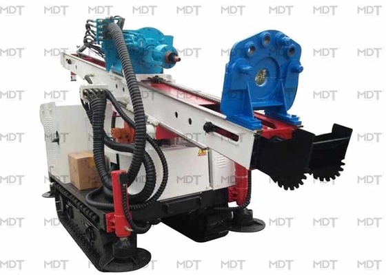 50 Meter 55KN Anchor Drilling Rig Rotary Drilling Machine Biru