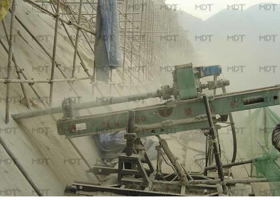 Mesin Bor Baut Jangkar Geoteknik Hidrolik Kedalaman 80m