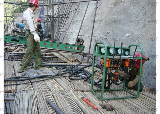 Mesin Bor Baut Jangkar Geoteknik Hidrolik Kedalaman 80m