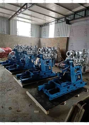 Rig Bor Sumur Air Rotary 28KW 200m Mesin Pengeboran Teknik Pengeboran Batu