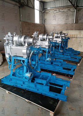 Rig Pengeboran Spindle Hidrolik 200 Meter Portabel Ringan