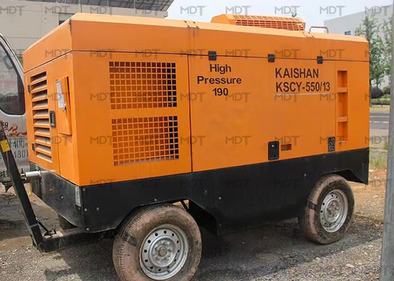 Rig Pengeboran Perayap Hidraulik MDT410 Kedalaman Lubang 25m Dia 90-115mm