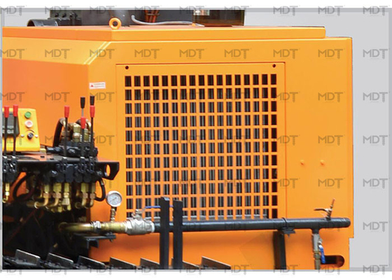 Rig Pengeboran Perayap Hidraulik MDT410 Kedalaman Lubang 25m Dia 90-115mm