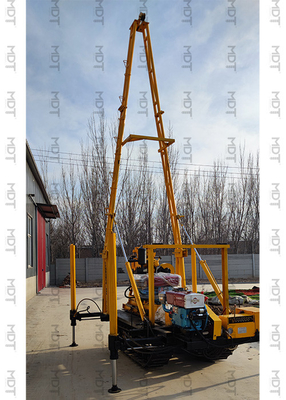 Rig Pengeboran Perayap Hidraulik yang Dipasang Crawler
