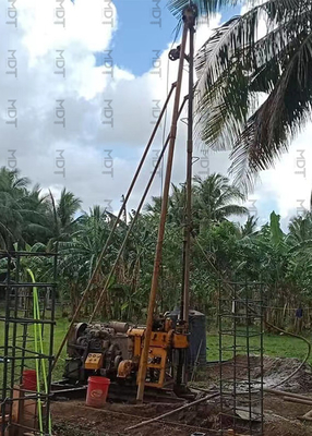 Investigasi Tanah Rig Pengeboran Spindle Mesin Pengeboran Minyak Mesin 42KW