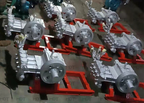 Horizontal Triplex Mud Mixing Pump Pompa Lumpur Industri Untuk Pengeboran