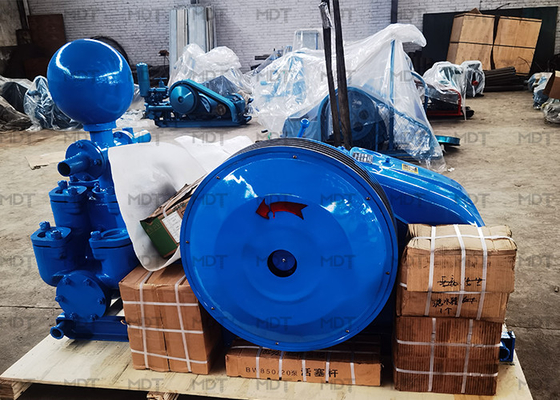 37KW Triplex Portabel Pompa Lumpur Pompa Lumpur Minyak Untuk Rig Pengeboran
