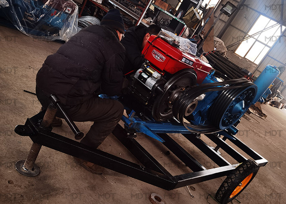 95mm Dia Triplex Drilling Mud Pump Pompa Lumpur Hidrolik Untuk Sumur Pengeboran Minyak