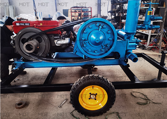 95mm Dia Triplex Drilling Mud Pump Pompa Lumpur Hidrolik Untuk Sumur Pengeboran Minyak