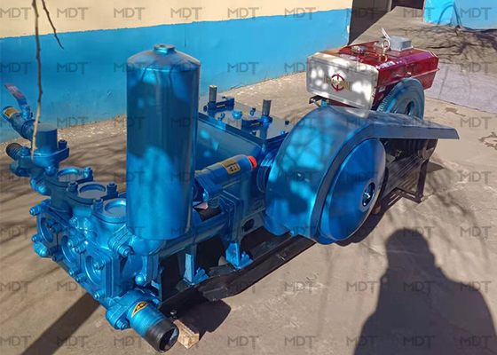 Pompa Lumpur Pengeboran Triplex Horizontal Reciprocating Pompa Piston Kerja Ganda