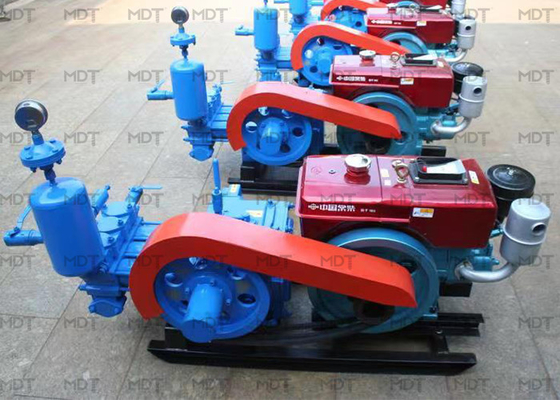 Pompa Lumpur Sumur Minyak Reciprocating Horisontal Pompa Lumpur Triplex