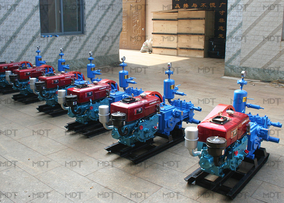 Pompa Lumpur Sumur Minyak Reciprocating Horisontal Pompa Lumpur Triplex