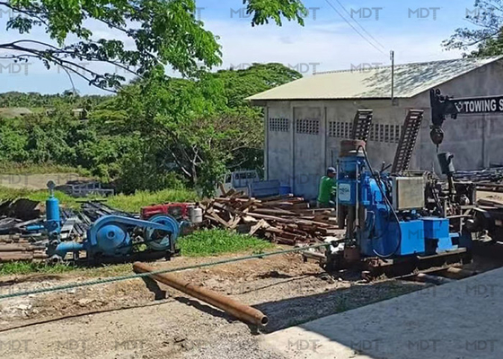 Rig Pengeboran Spindle Geoteknik