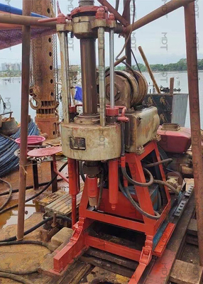 Peralatan Pengeboran Lubang Dalam Gaya Angkat Maks 100kN dengan Kecepatan Putar 0-120r/mnt