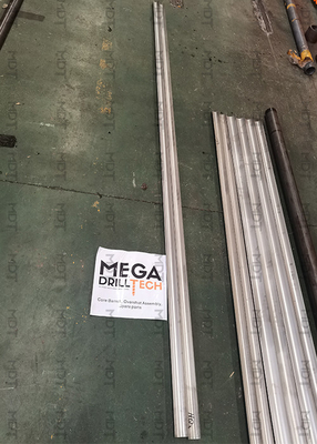 NQ3 Stainless Steel Drilling Core Barrel Triple Tube Panjang 1,5m