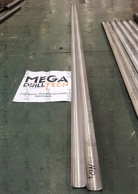 NQ3 Stainless Steel Drilling Core Barrel Triple Tube Panjang 1,5m