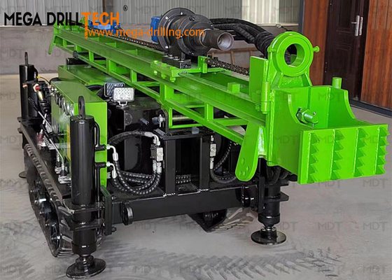 Rig Pengeboran Perayap Hidraulik Kedalaman 300m Mesin Pengeboran Horisontal